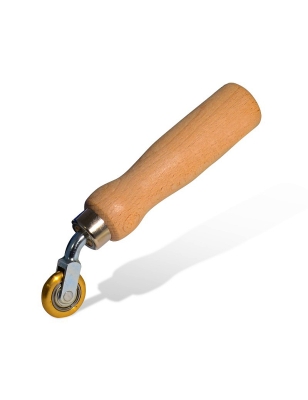 Rouleau d'angle en Laiton Courbée à 45° Ergonomique Larg. 6MM