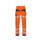 VWT178 Flex HiVis Pantalon de Travail à Haute Visibilité Orange Taille 40