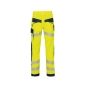 VWT178 Flex HiVis Pantalon de Travail à Haute Visibilité Jaune Taille 40