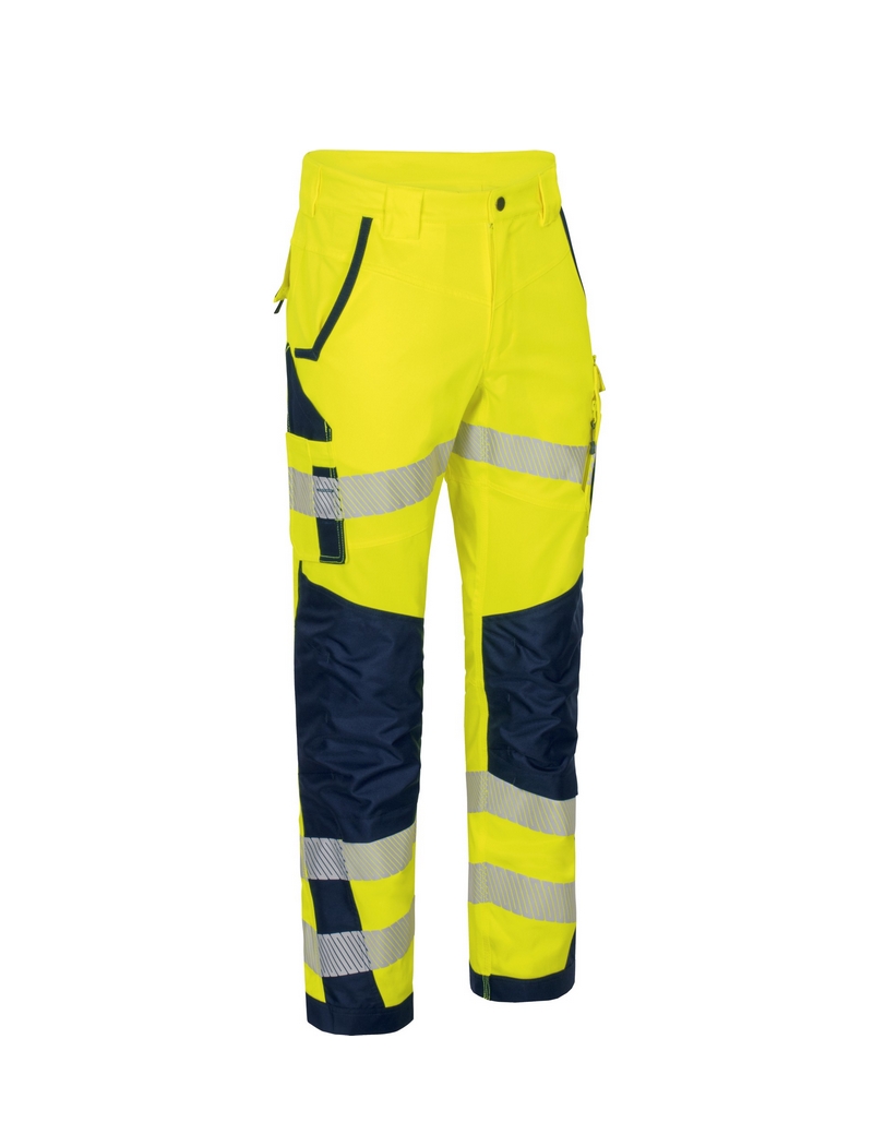 VWT178 Flex HiVis Pantalon de Travail à Haute Visibilité Jaune Taille 44