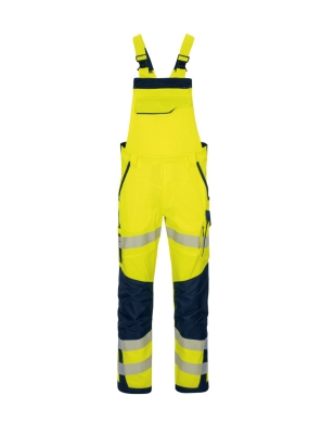 VWT191 Flex HiVis Salopette de Travail à Haute Visibilité Jaune Taille 42