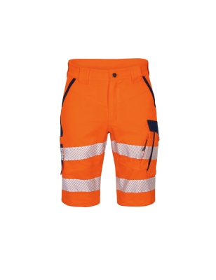 VWT192 Flex HiVis Short de Travail à Haute Visibilité Orange Taille 42