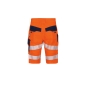 VWT192 Flex HiVis Short de Travail à Haute Visibilité Orange Taille 42