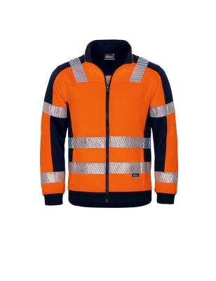 VWFC62 Veste de Travail à Intérieure Matelassée Haute Visibilité Orange S