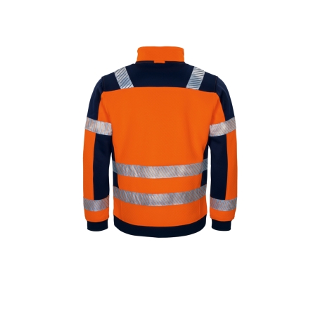 VWFC62 Veste de Travail à Intérieure Matelassée Haute Visibilité Orange S