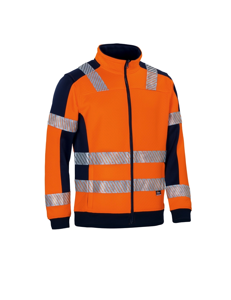 VWFC62 Veste de Travail à Intérieure Matelassée Haute Visibilité Orange XXL