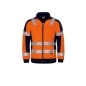 VWFC62 Veste de Travail à Intérieure Matelassée Haute Visibilité Orange XXL