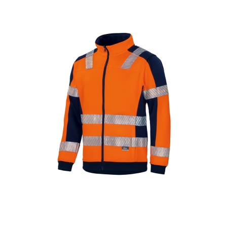 VWFC62 Veste de Travail à Intérieure Matelassée Haute Visibilité Orange XXL