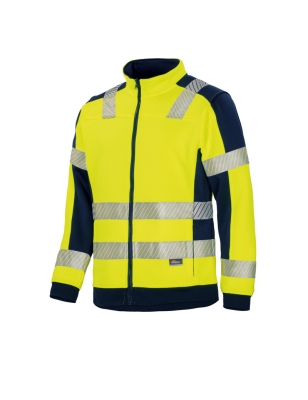 VWFC62 Veste de Travail à Intérieure Matelassée Haute Visibilité Jaune XL