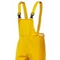 PULHG Salopette de Travail Extensible en PU Imperméable Jaune M