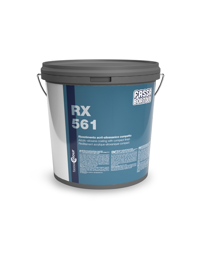 RX 561 Revêtement Acryl-Siloxane Compact 1,5MM Blanc Neutre 25KG