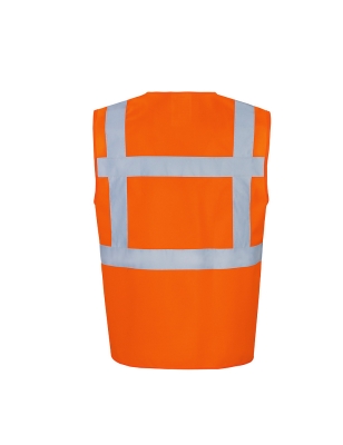 Gilet de Visibilité VWRS RWS Vizwell Orange Lumineux Taille S