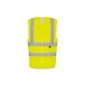 Gilet de Visibilité VWE03 Vizwell Jaune Lumineux Taille M