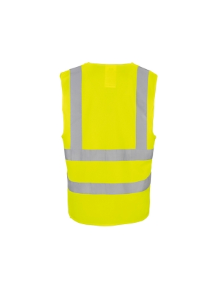 Gilet de Visibilité VWE03 Vizwell Jaune Lumineux Taille M