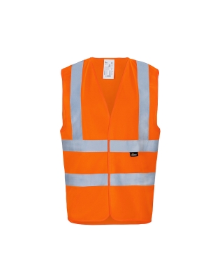 Gilet de Visibilité VWE03 Vizwell Orange Lumineux Taille M