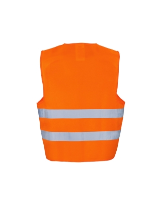 Gilet de Visibilité VWE01 Ouest Vizwell Orange Lumineux Taille Universel