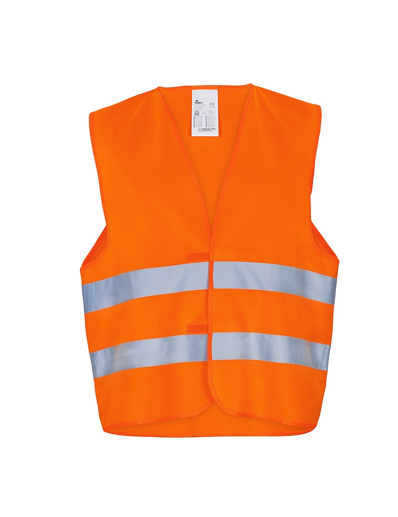 Gilet de Visibilité VWE01 Ouest Vizwell Orange Lumineux Taille Universel