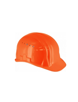 Casque de Chantier Orange Asn2 Baumeister 80 Ergonomique et Réglable