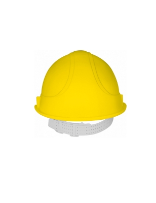 Casque de Chantier Jaune Asn3 Master Inap Ergonomique et Réglable