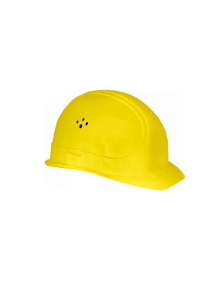 Casque de Chantier Jaune Asn3 Master Inap Ergonomique et Réglable