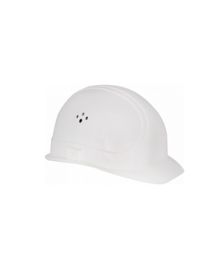 Casque de Chantier Blanc Asn3 Master Inap Ergonomique et Réglable