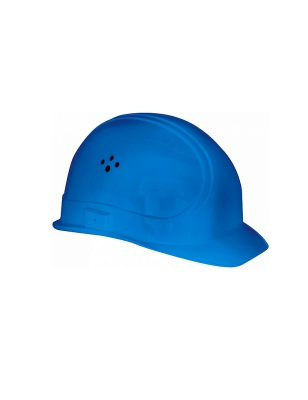 Casque de Chantier Bleu Asn3 Master Inap Ergonomique et Réglable