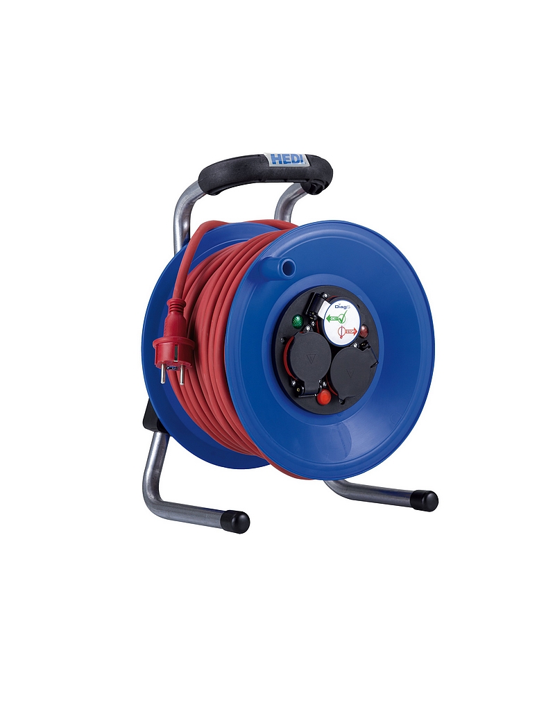 Enrouleur Electrique pour Chantier Primus Rouge 3G1.5 Robuste 40M