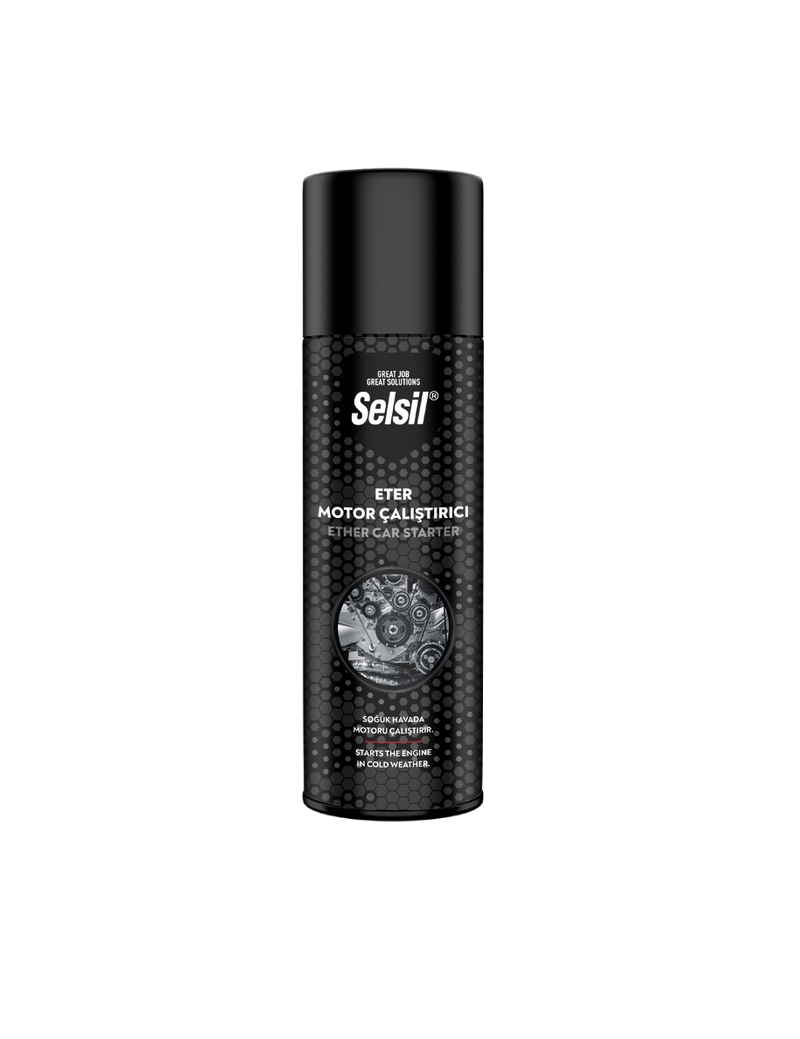 Selsil® Démarreur de Moteur à Ether 200ML