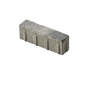 Kibo® Gris Nuancé Pavé Béton Nuancé Format 25/6,25CM Ep. 8CM  Lot de 0,75m²