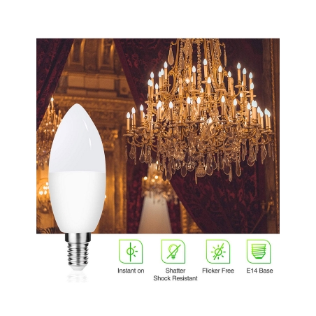 Ampoule LED 7W Manuel E27 6500K Blanc Froid A007.01