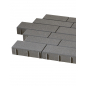 Adina® Pavé Béton Multi-formats Gris Grenaillée Ep. 8CM  0,96m²