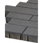 Adina® Pavé Béton Multi-formats Anthracite Grenaillée Ep. 8CM 0,96m²