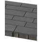 Adina® Pavé Béton Multi-formats Anthracite Grenaillée Ep. 8CM 0,96m²