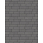 Adina® Pavé Béton Multi-formats Anthracite Grenaillée Ep. 8CM 0,96m²