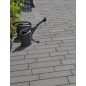 Adina® Pavé Béton Multi-formats Anthracite Grenaillée Ep. 8CM 0,96m²