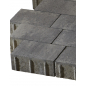 Germania Linear® Gris Anthracite Nuancé Pavé Béton Nuancé Multi-formats Ep. 8CM  0,83m²