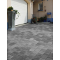 Germania Linear® Gris Anthracite Nuancé Pavé Béton Nuancé Multi-formats Ep. 8CM  0,83m²