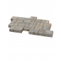 Via Leano® Sauvage Calcaire Coquillier Nuancé Pavé Béton Multi-formats Ep. 8CM  0,96m²