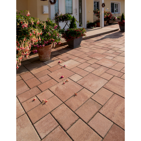 La Tierra® Sauvage Galet Nebraska Nuancé Pavé Béton Multi-formats Ep. 6CM  0,81m²