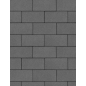 Vios® Pavé Béton Grenaillé Anthracite Ep. 8CM Format 20/40CM Lot de 0,96m²