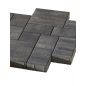 La Tierra® Sauvage Gris Anthracite Nuancé Pavé Béton Multi-formats Ep. 6CM  0,81m²