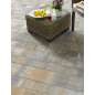 La Tierra® Linéaire Calcaire Coquillier Nuancé Pavé Béton Multi-formats Ep. 6CM  0,90m²