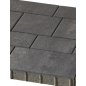 La Tierra® Linéaire Gris Anthracite Nuancé Pavé Béton Multi-formats Ep. 6CM  0,90m²