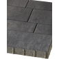 La Tierra® Linéaire Gris Anthracite Nuancé Pavé Béton Multi-formats Ep. 6CM  0,90m²