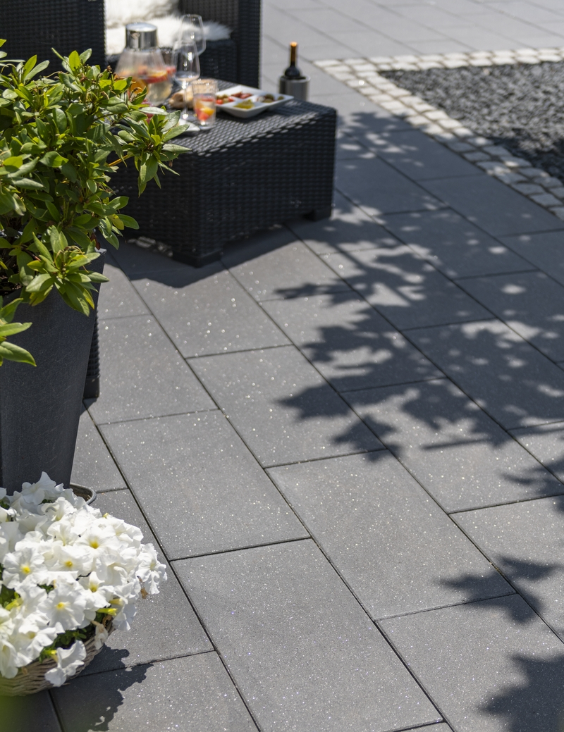 Vanity® Dalle Béton Anthracite Format 30/60CM Ep. 8CM  0,72m²