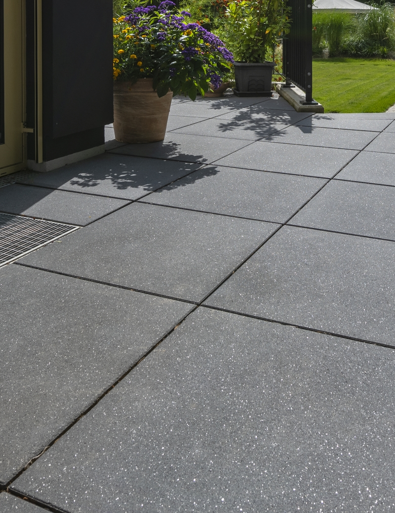 Vanity® Dalle Béton Anthracite Format 60/60CM Ep. 5,5CM  0,72m²