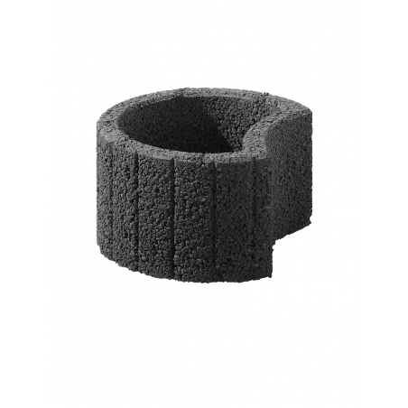 Élément Végétalisable Dorill® Anthracite Diam. 35CM Haut. 20CM