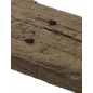 LogSleeper Brun Antique Dalle Béton Effet Bois Format 25/60CM Ep. 4CM