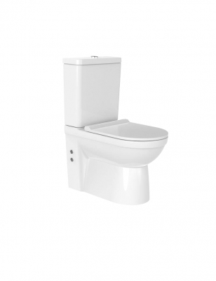 WC Traditionnel "Orion" Alpin Blanc avec Système Easy Wash Encastré