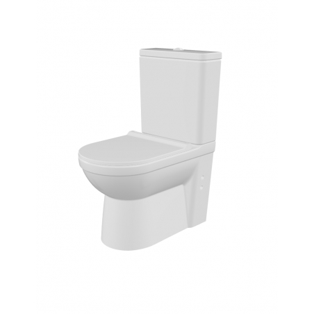 WC Traditionnel "Orion" Alpin Blanc avec Système Easy Wash Encastré